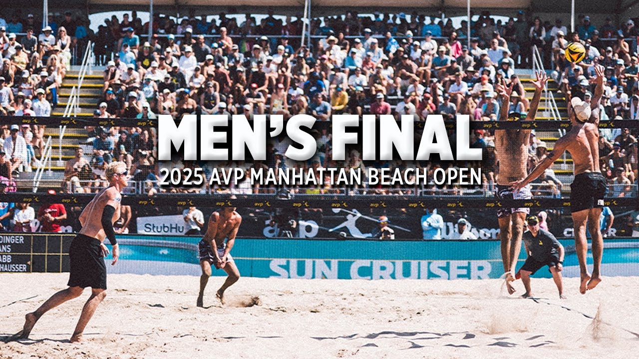 2025 AVP Manhattan Beach Open Men's Final: 1 Budinger/Evans vs 4 Tr. Crabb/Dalhausser