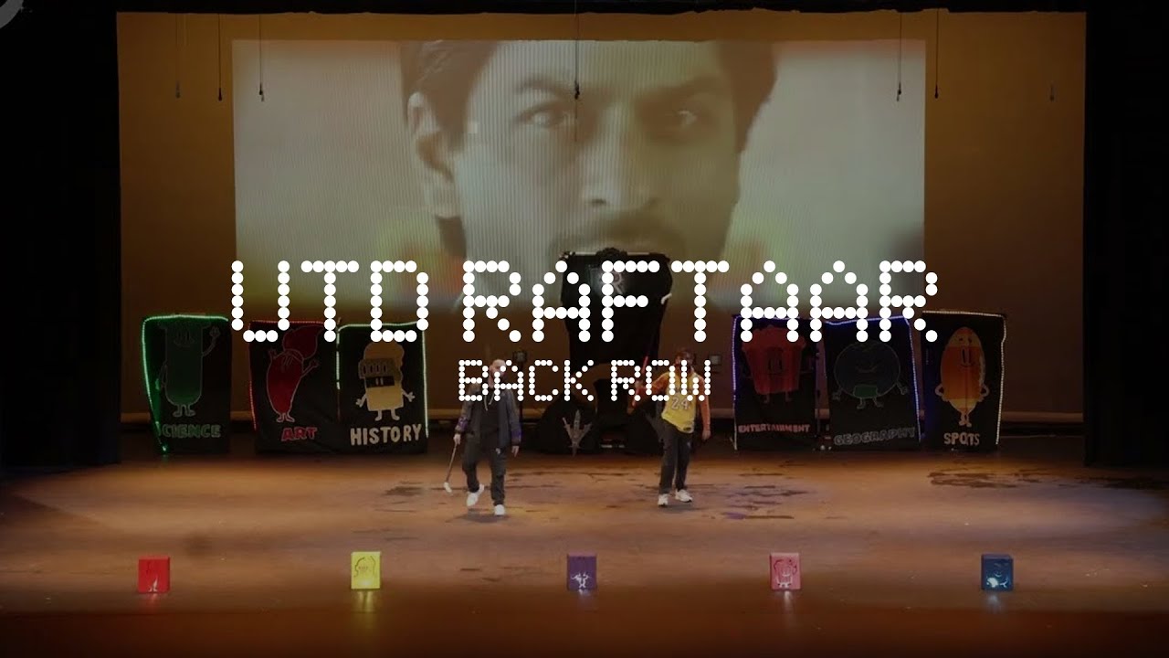 UTD Raftaar | Jhoomti Shaam 2023 | Back Row
