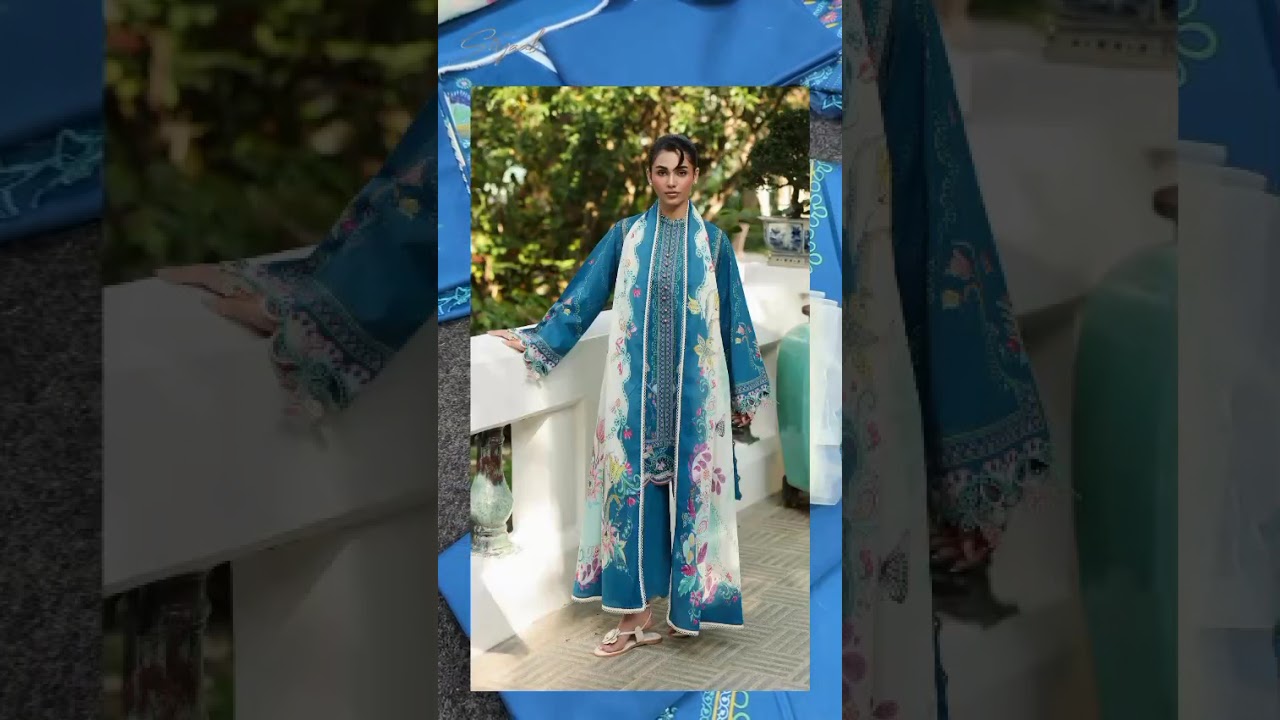 Summer Elegance 2026 | Qalamkar Lawn Collection by House of Siyaab