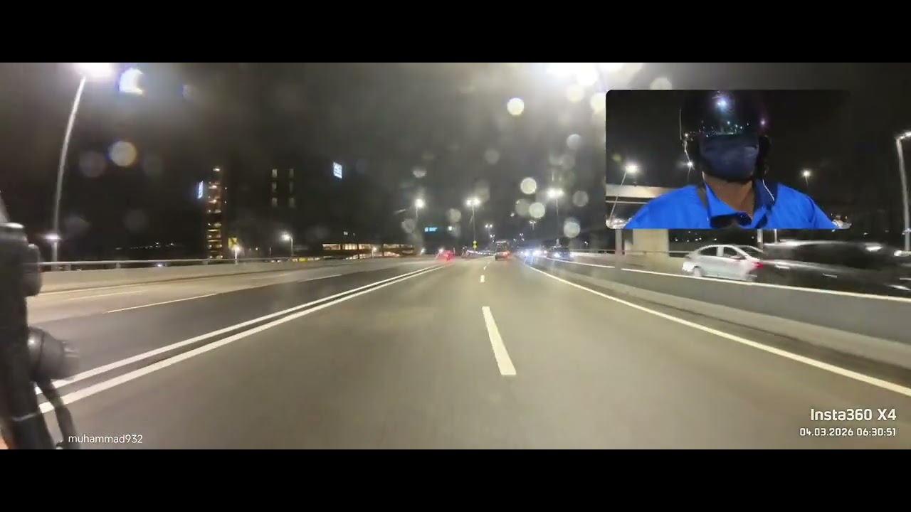Insta360 X4 | Honda Vario 160 | 04/03/2026 #1 | Ke Cyberjaya