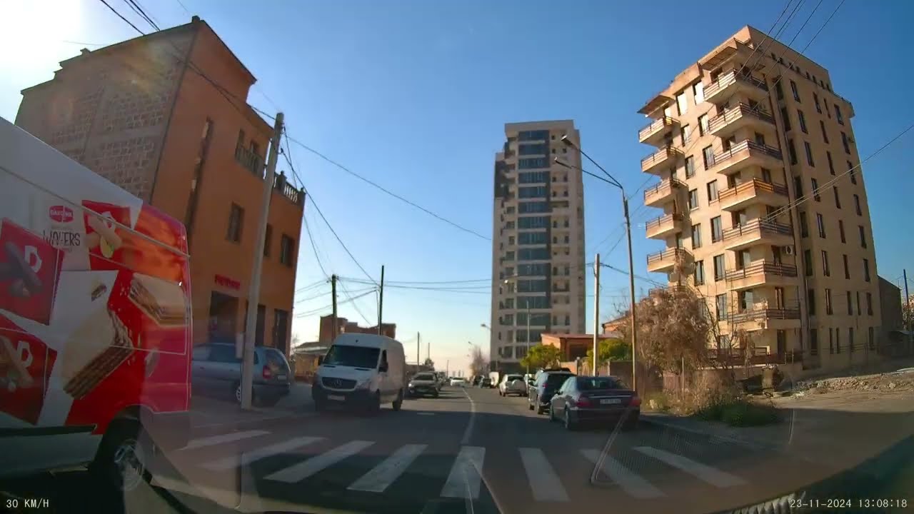 Zeytun➡️Manument➡️Komitas car tour through the streets of Yerevan 🇦🇲  #yerevan #driving #armenia #4k