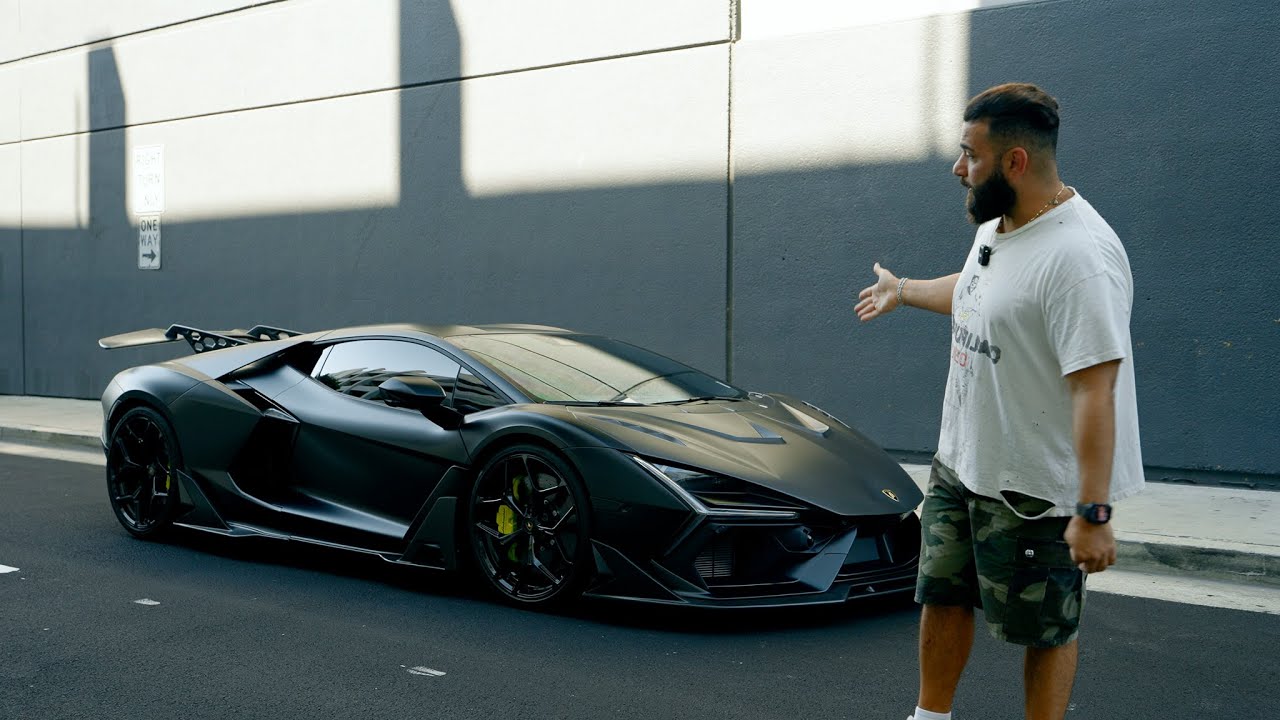 REAL LIFE BATMOBILE LAMBORGHINI REVUELTO + 1M ROLLS ROYCE BUILD STARTS