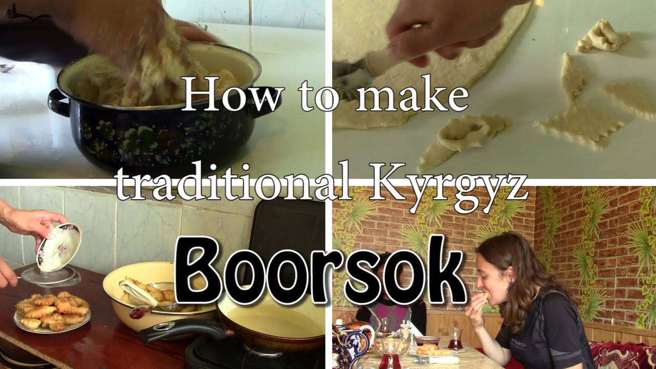 How to make traditional Kyrgyz boorsok - Cultural Relay Project #8