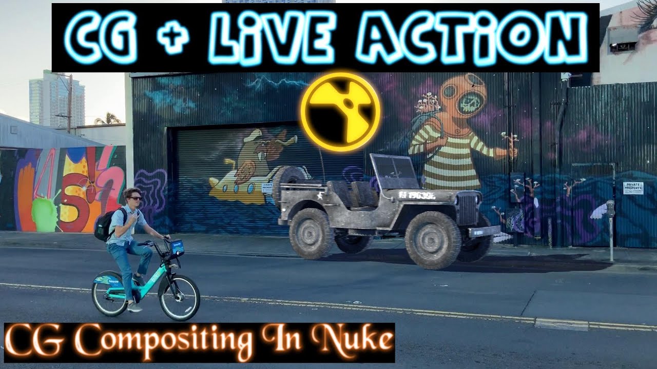 CG + Live Action In Nuke II CG Integration In Live Action [ Nuke ]