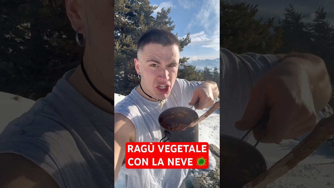 CUCINARE CON LA NEVE? #natura #montagna #wild #neve #cucina #massele #selvatico