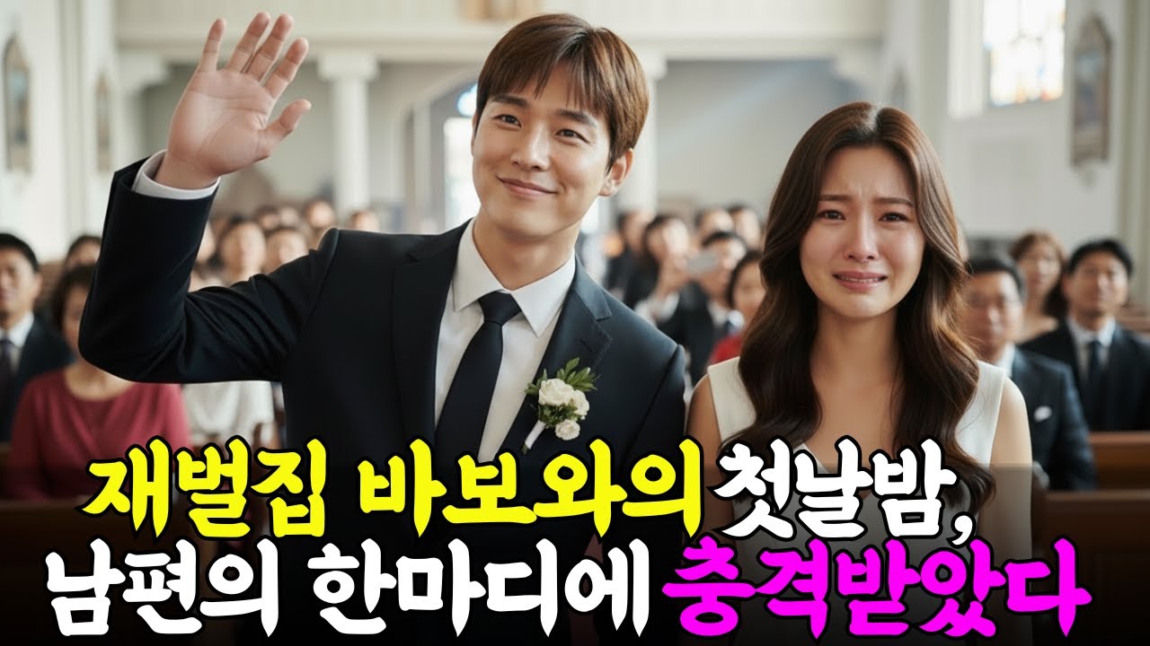 아버지 빚 갚으려 재벌 집 바보와 결혼한 딸, 첫날 밤 바보 남편이 하는 말에 충격받는데ㅣ노후사연ㅣ감동사연ㅣ사연라디오ㅣ오디오북
