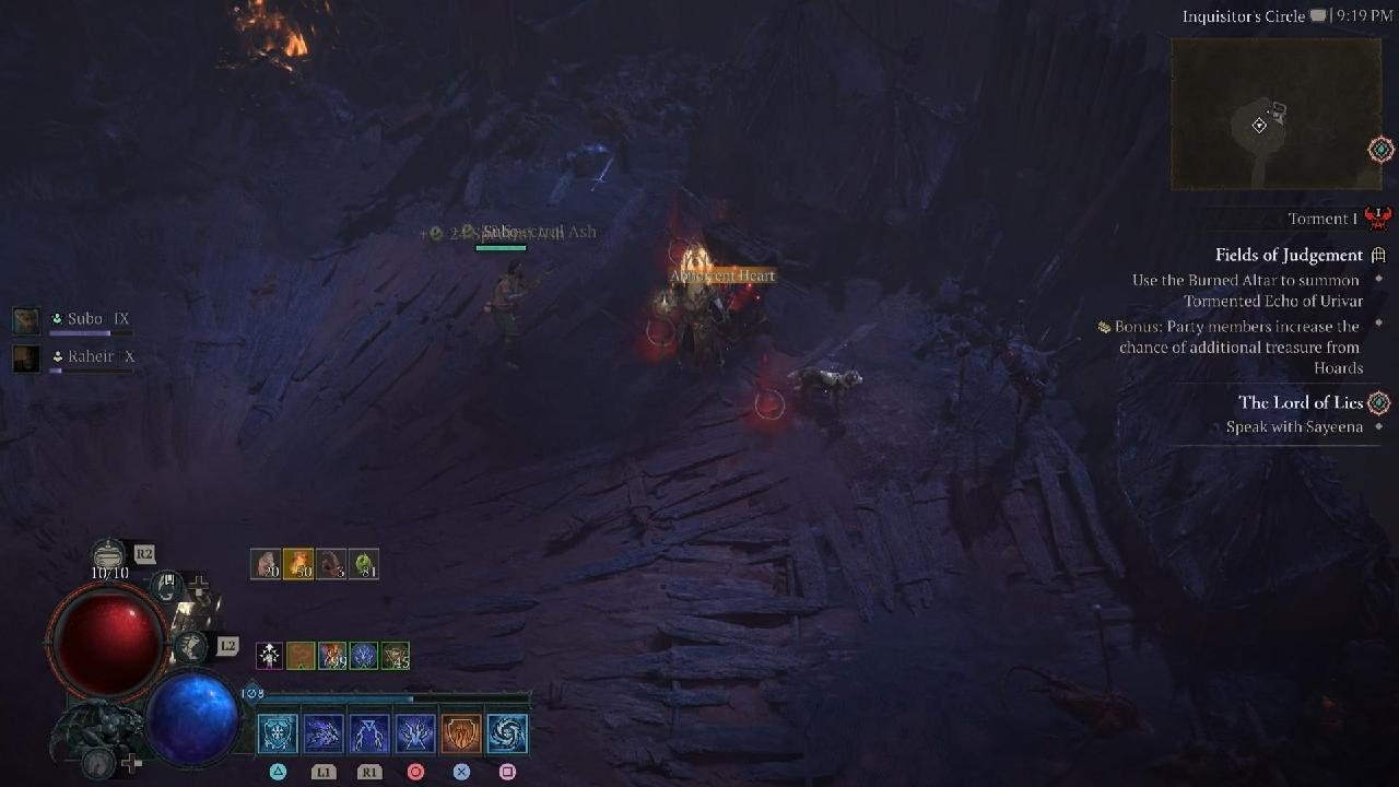 Diablo IV Ring of Starless Skies drop. (C5C6 Quad).