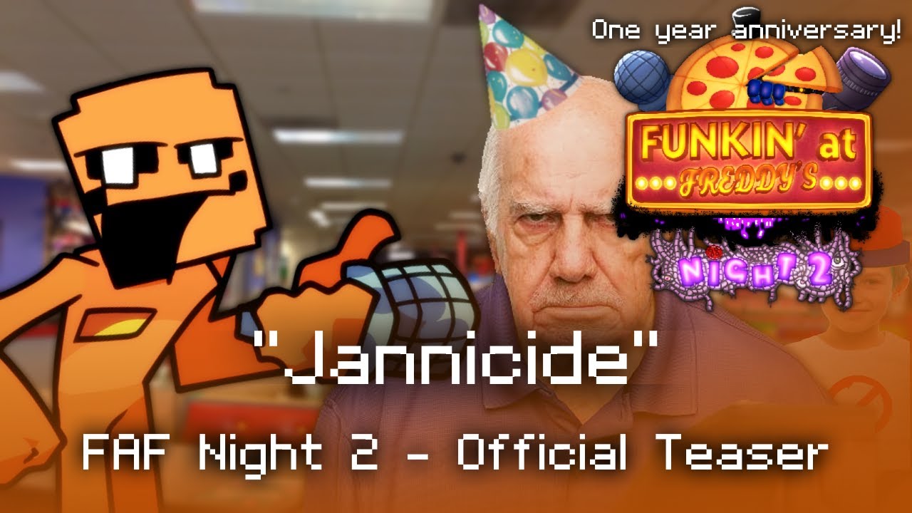 Funkin' at Freddy's Night 2 - Jannicide Gameplay Teaser