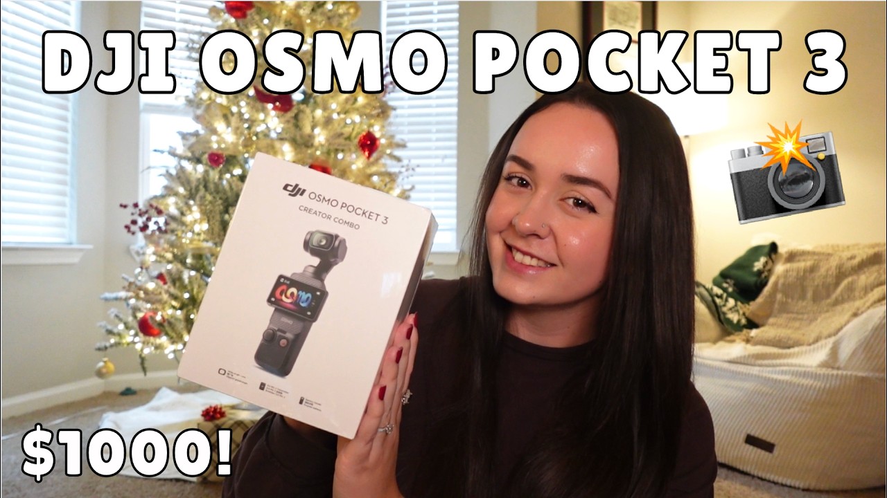 I BOUGHT A $1000 DOLLAR CAMERA 📷 | DJI Osmo Pocket 3 Unboxing