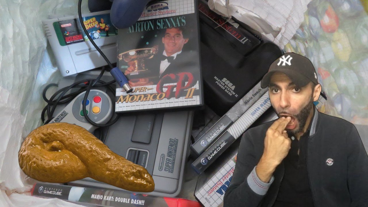 Les vides greniers c’est de la M*RDE !! [ Retrogaming / Jeux vidéo ]