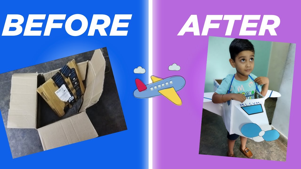 Fancy dress for Halloween | Plane costume for fancy dress competition