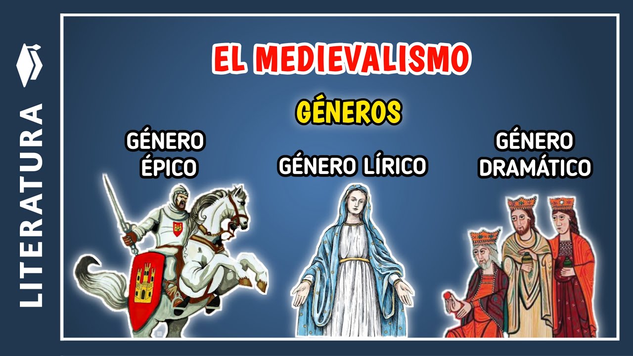 📗 LA LITERATURA MEDIEVAL y representantes | Características de la literatura medieval