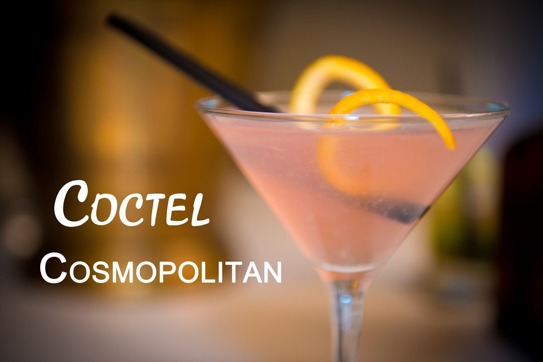 Como Hacer un Coctel Cosmopolitan Bebida con Alcohol