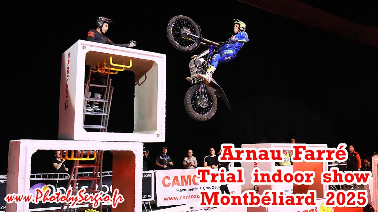 Arnau Farré - Trial indoow show de Montbéliard 2025