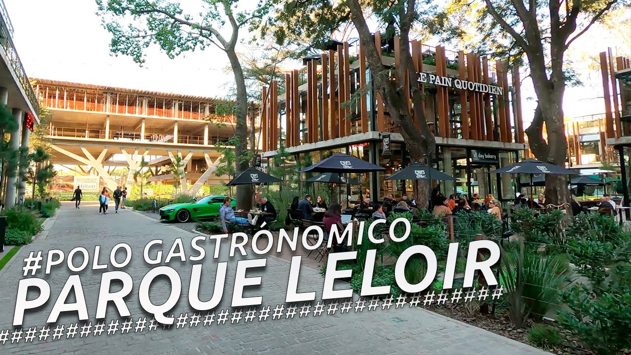 Recorriendo NUEVO POLO GASTRONÓMICO I PARQUE LELOIR I BUENOS AIRES I ARGENTINA I 4K Walking Tour