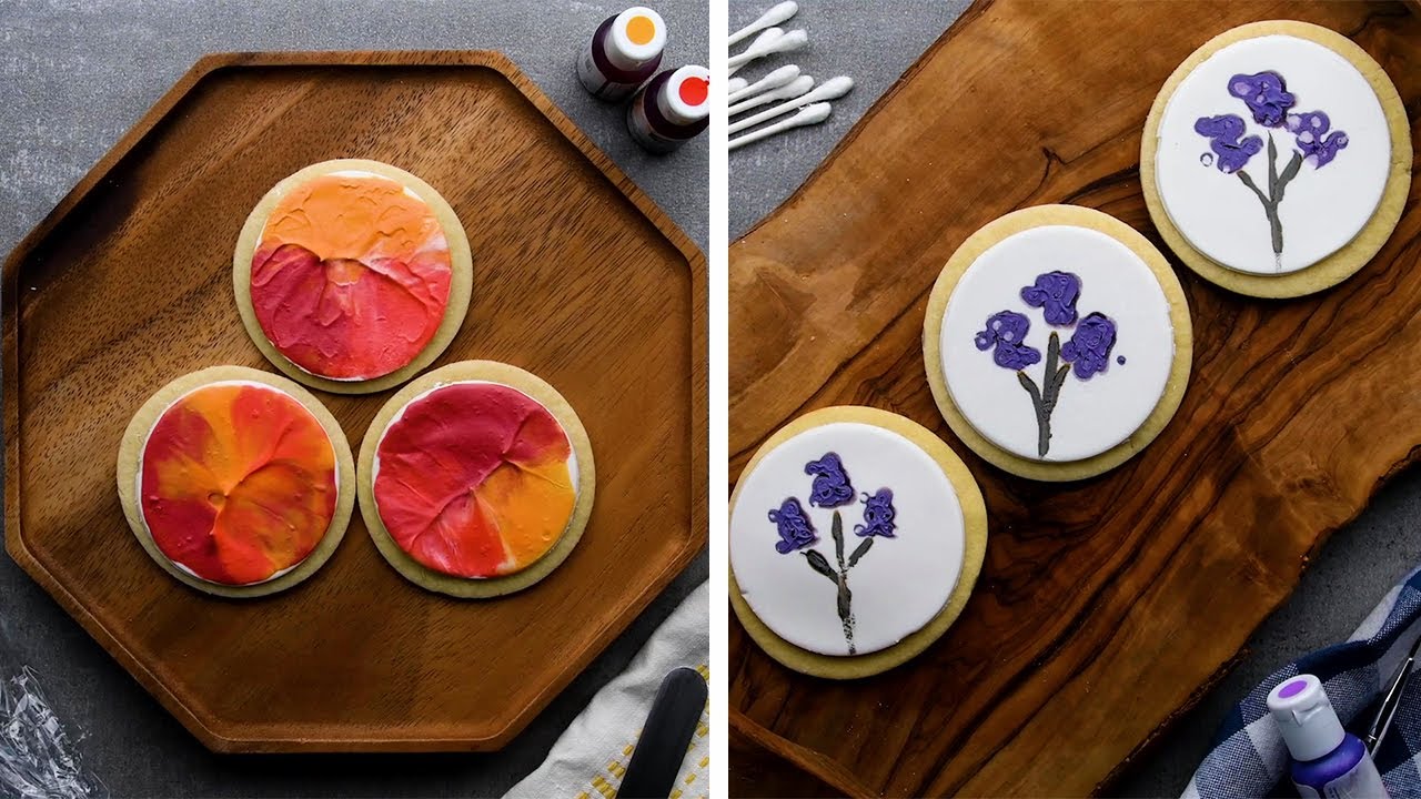 It's Okay to be a Rookie When You Paint These Cookies! DIY Cookie Art Ideas! So Yummy