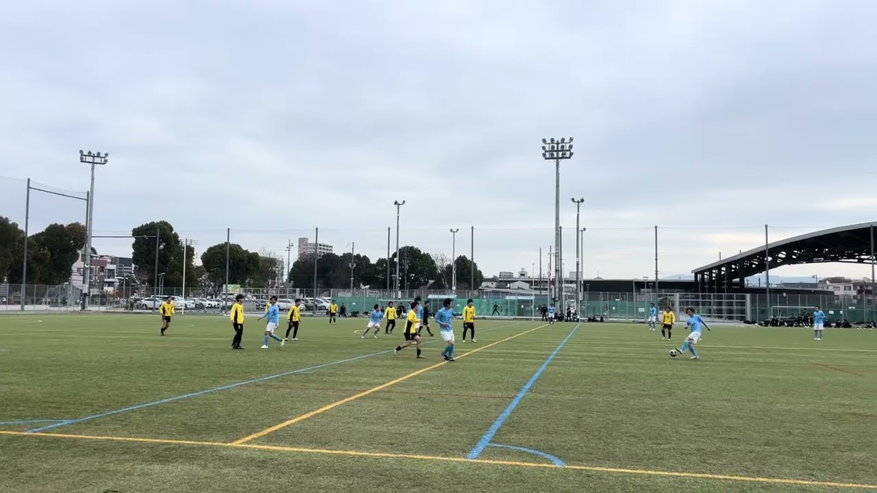 2/15(日) 大阪市町村杯 vs  寝屋川市　後半