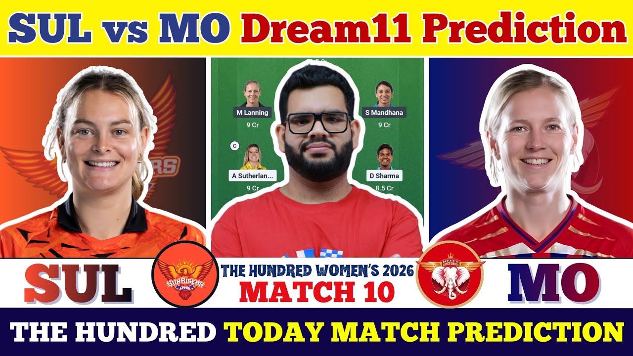 SUL-W vs MO-W Today Match Prediction| SUL-W vs MO-W Dream11 Prediction| SUL vs MO Dream11 Prediction