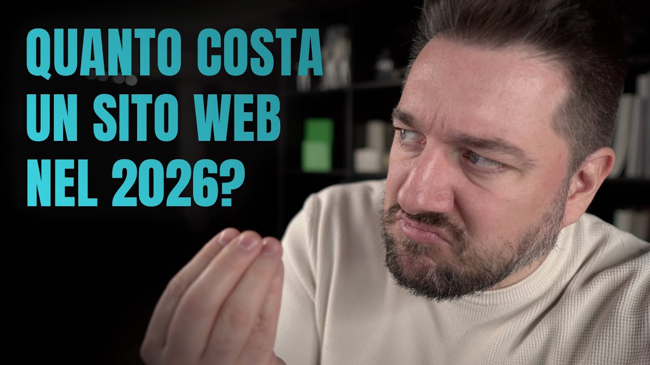 Quanto costa un sito web nel 2026?