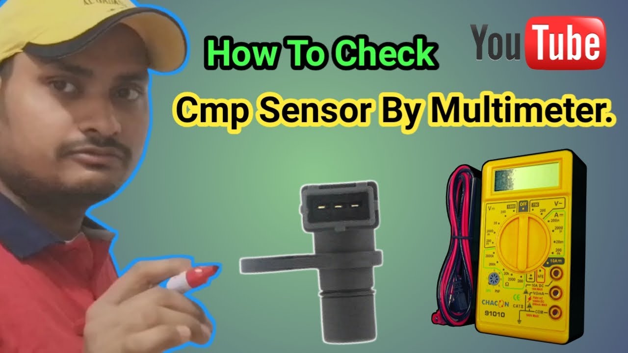 How To Check CMP Sensor (Hall Effect Type) By Multimeter. Automobile Knowledge.