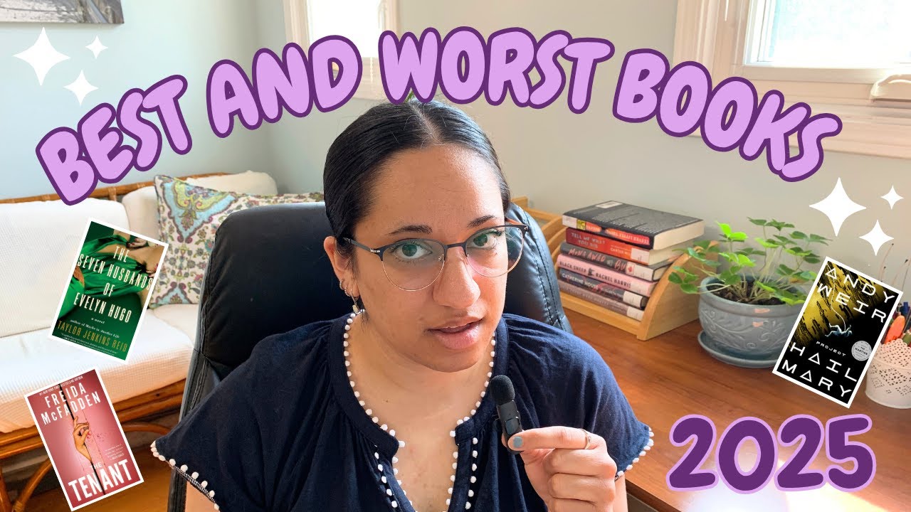 2025 MID YEAR READING UPDATE: Best and Worst Books!