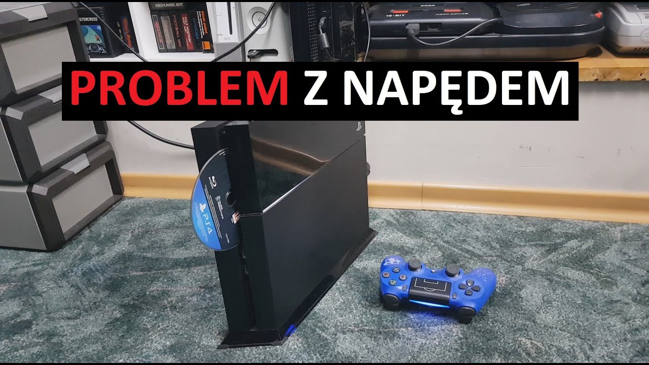 Jak naprawić problem automatycznego wysuwania płyty z konsoli PS4 |PORADNIK|