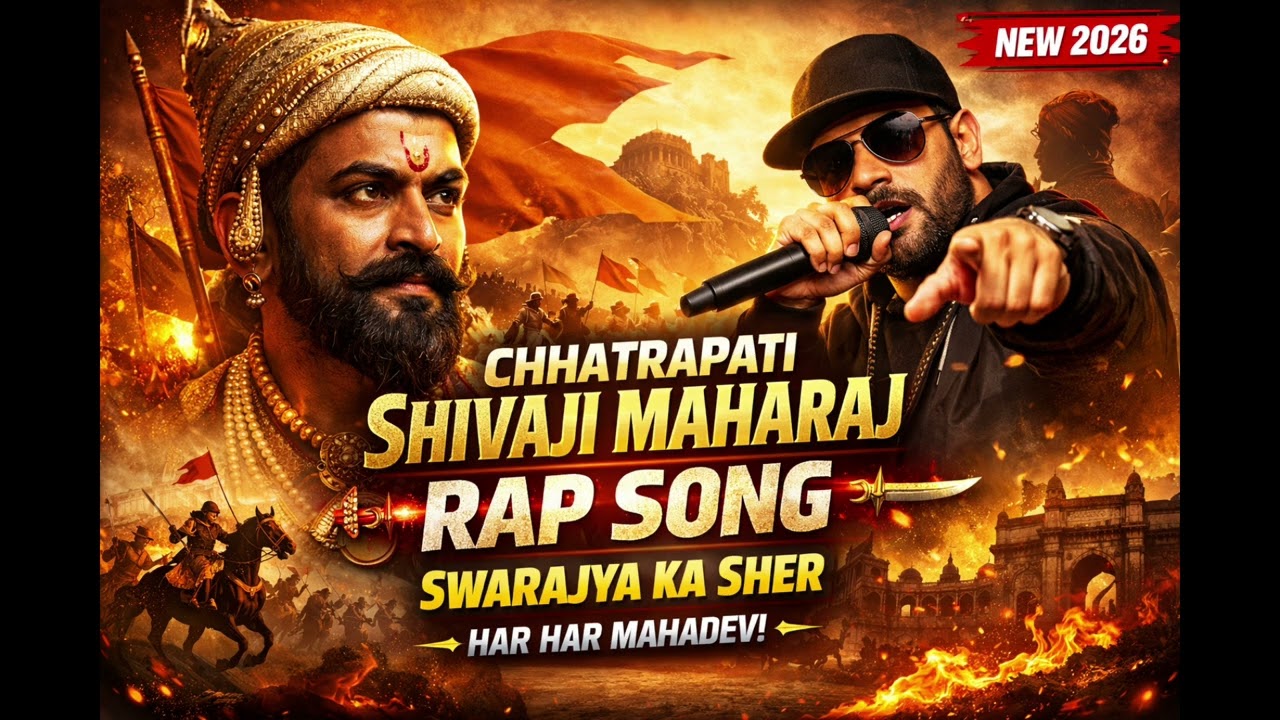 CHHATRAPATI SHIVAJI MAHARAJ RAP SONG 🔥 Mahadev#ShivajiMaharaj#ChhatrapatiShivaji#HarHarMahadev#song 