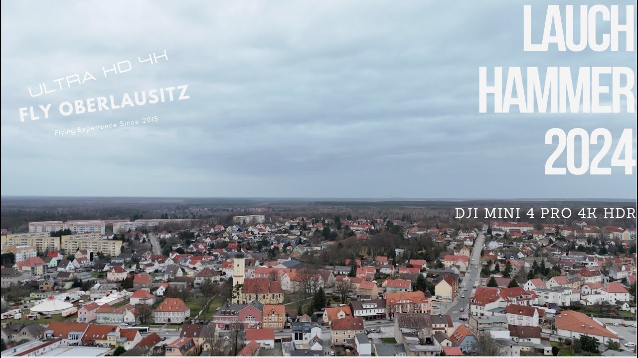 Lauchhammer 2024 Landkreis Oberspreewald-Lausitz I FLYING OVER GERMANY (4K UHD) DJI MINI 4 PRO