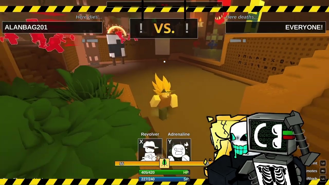 My first ever one bounce win//Die Of Death