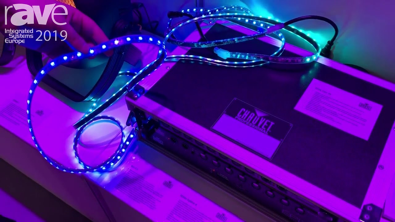 ISE 2019: Chauvet Professional Shows the EPIX Flex Drive to Power, Control EPIX Flex 20 LED Strip
