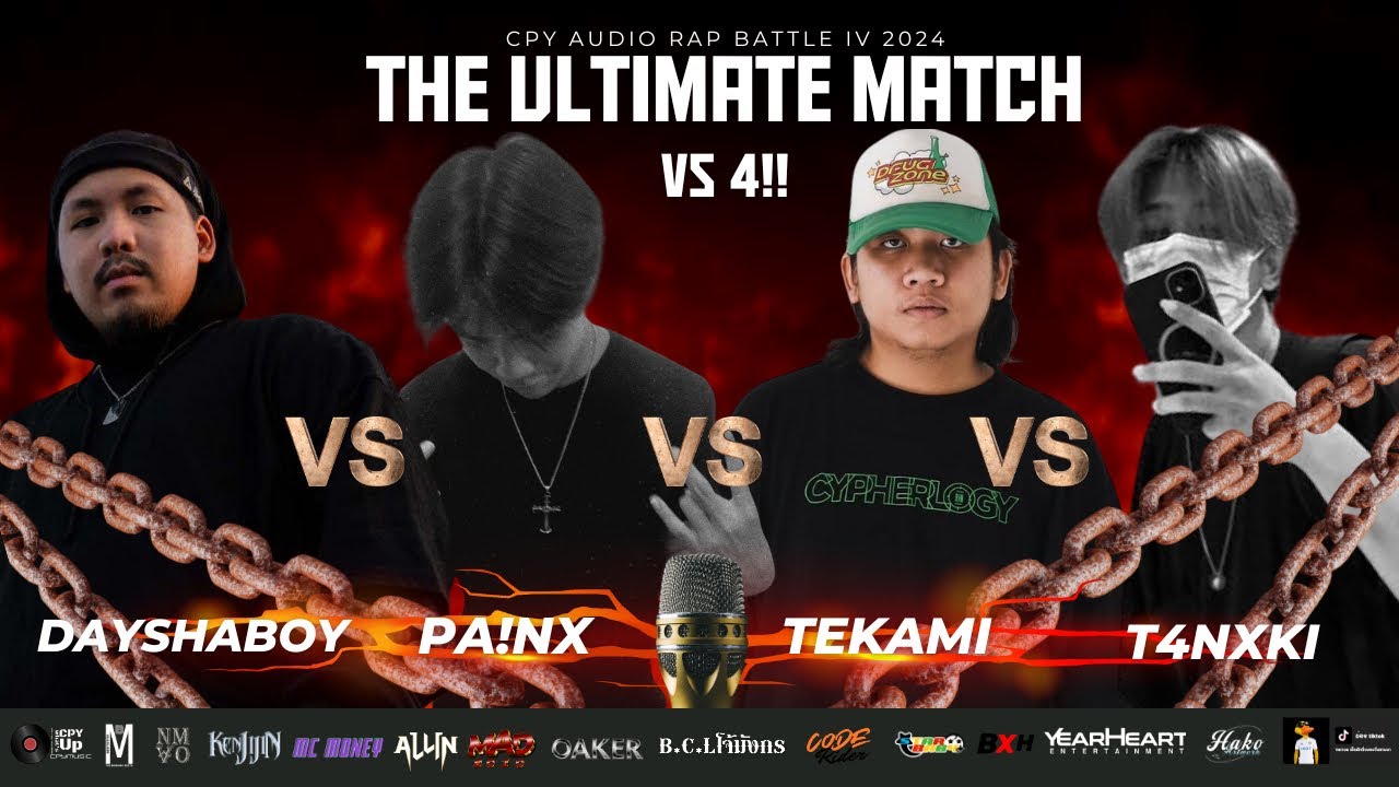Dayshaboy VS PA!NX VS Tekami VS T4NXKI - [CPY IV THE ULTIMATE MATCH VS4]