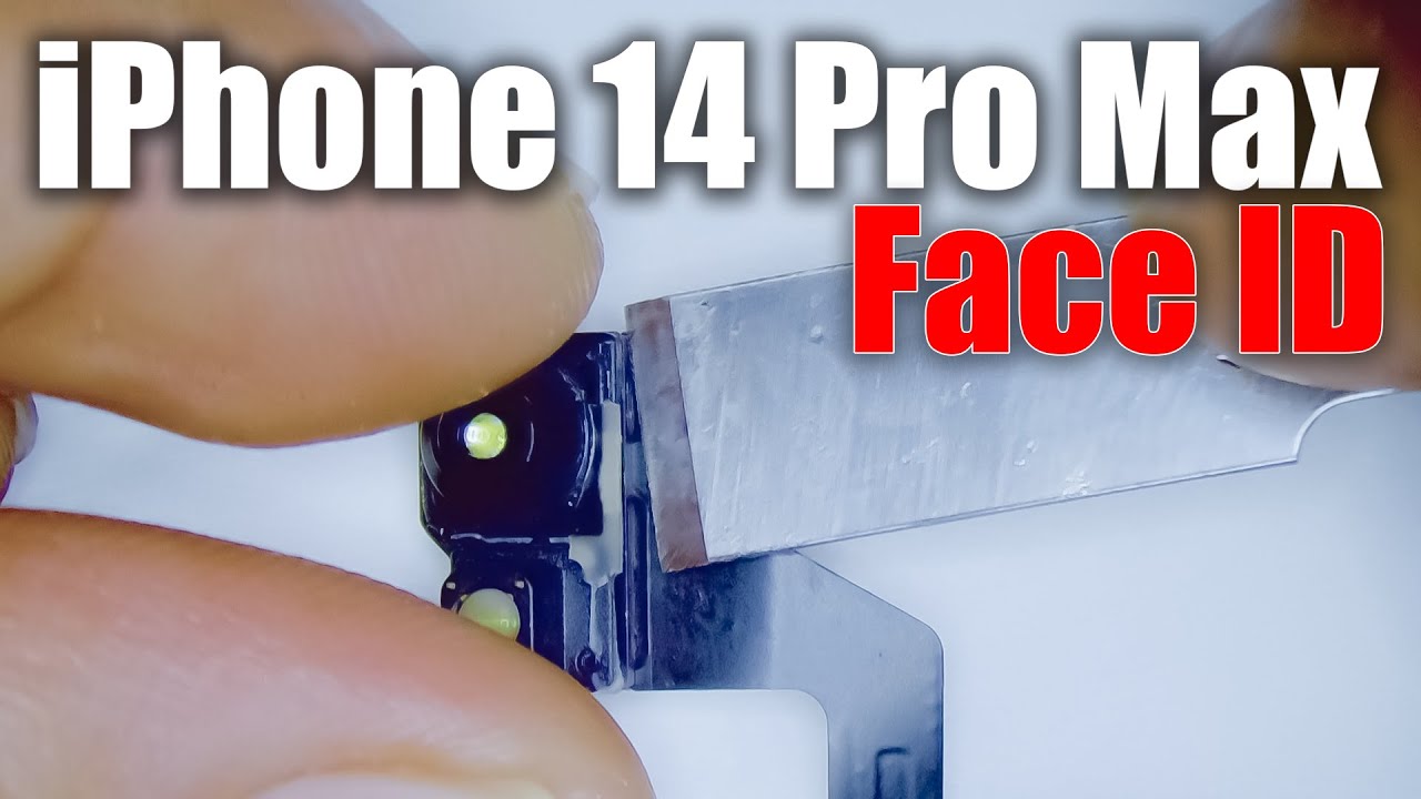iPhone 14 Pro Max Face ID Repair , Microscope View