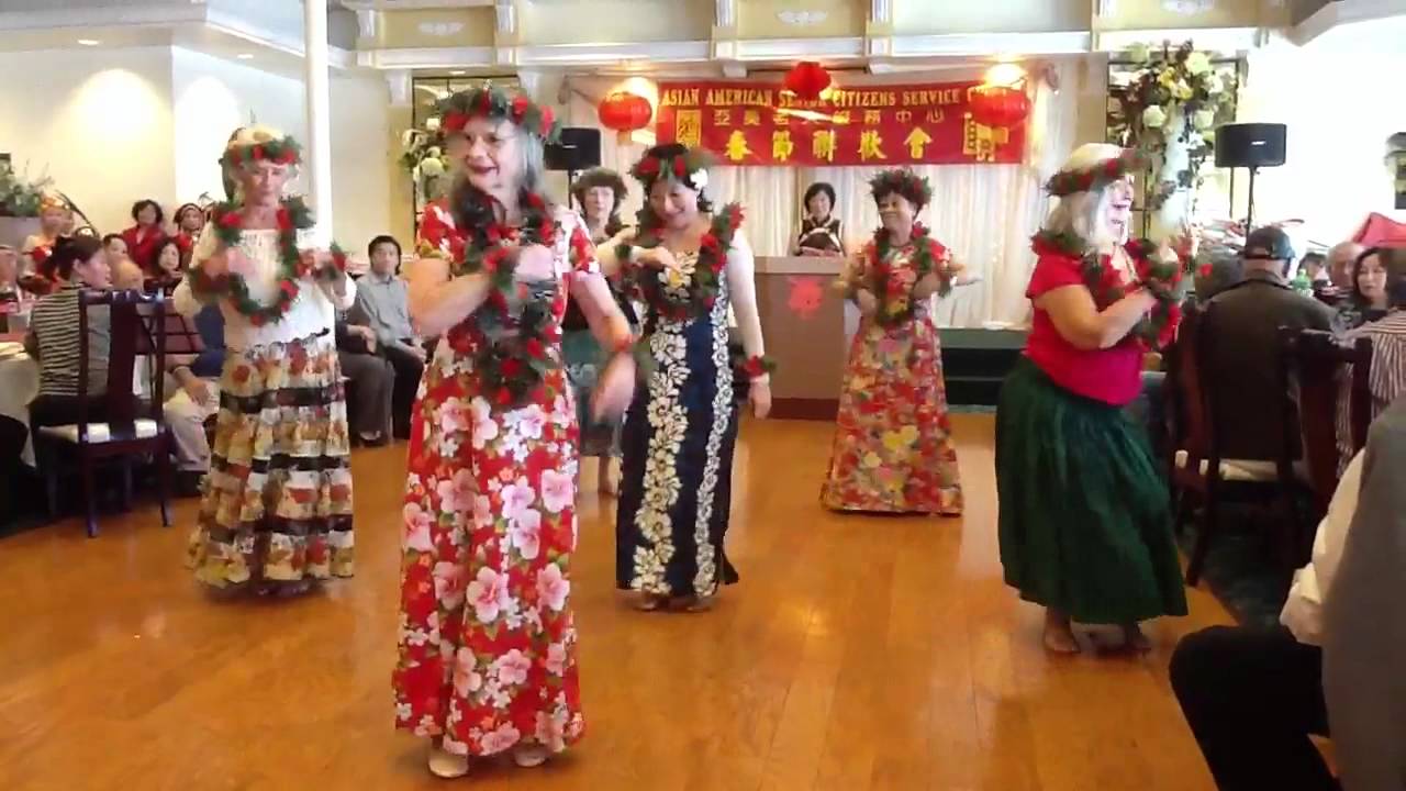 Aloha dancers , hula to little brown gal of Hawaii