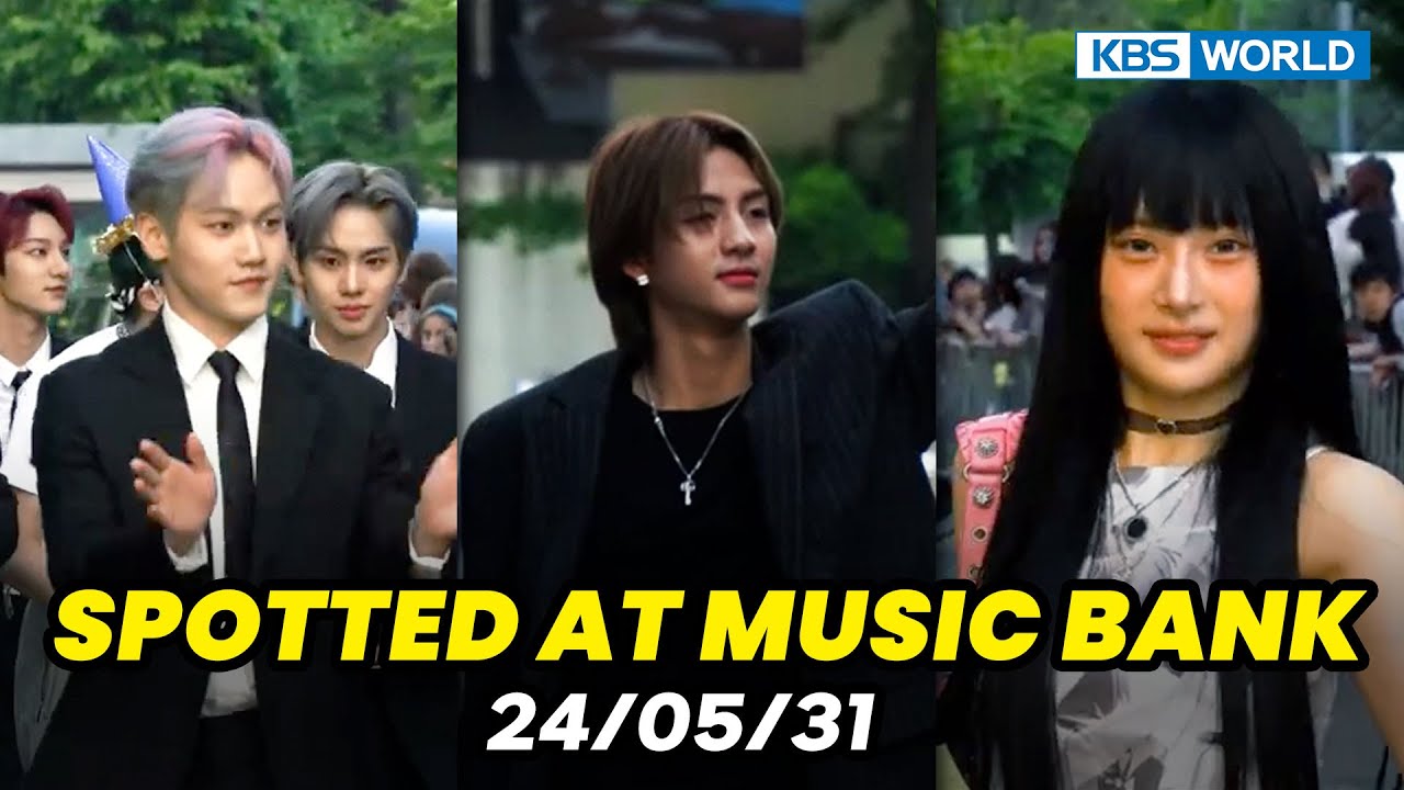 (Spotted at Music Bank) ATEEZ, MCND, DXMON, YOU DAYEON, XG 뮤직뱅크 출근길 | KBS WORLDTV 240531