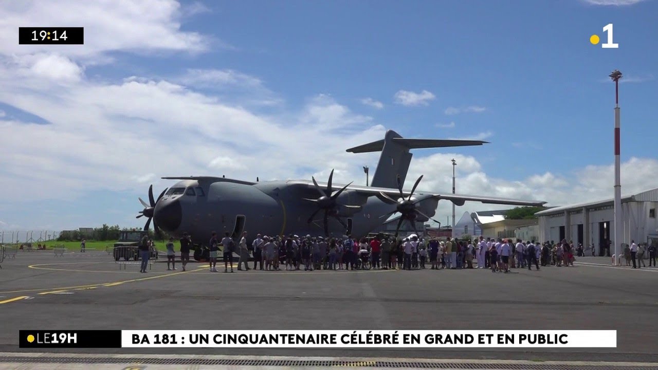 JPO, la base aérienne 181 de Gillot. Ils étaient près de 5 000 pour découvrir avions, équipements...