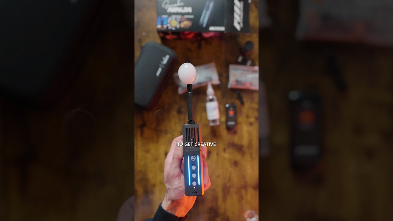 SMOKE NINJA &mdash; портативная дымовая машина! 💨 Что в коробке 📦 #фотография