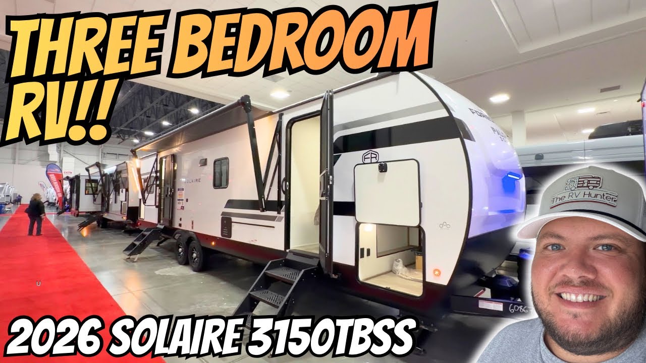 THREE Bedroom RV!? Kinda!! 2026 Solaire 3150TBSS