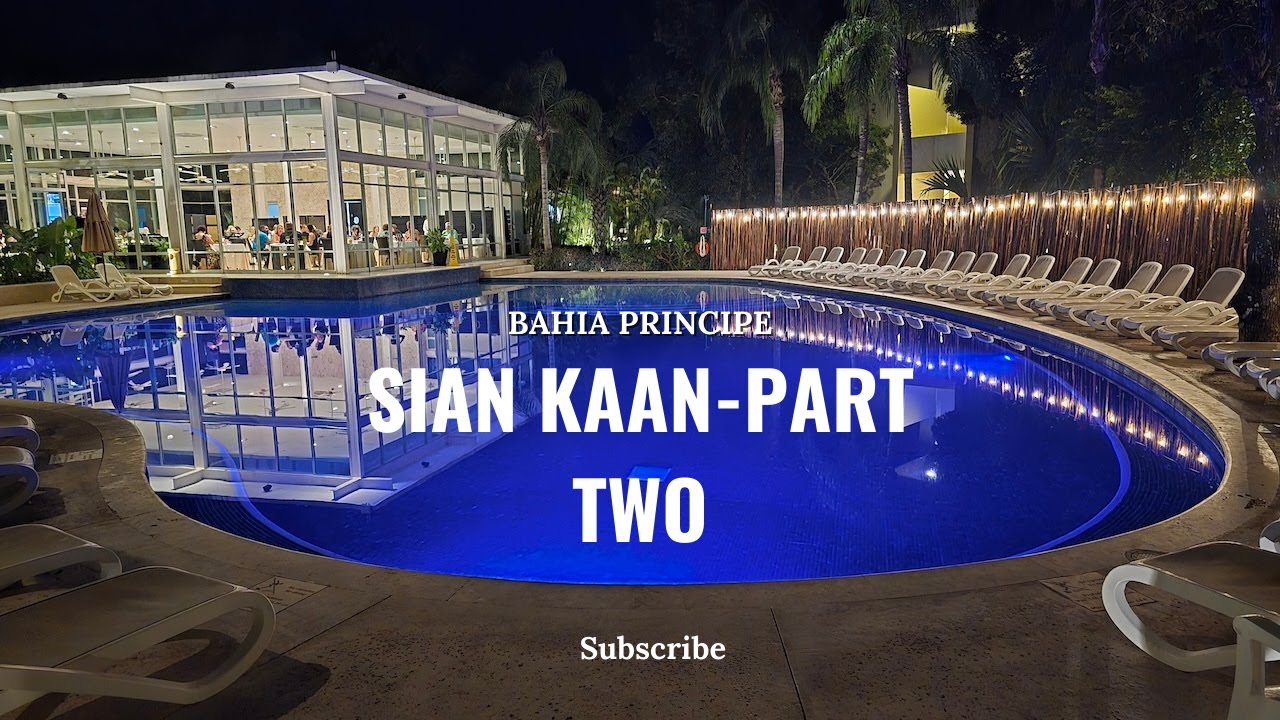 Bahia Principe Sian Kaan Mexico Part 2   4K