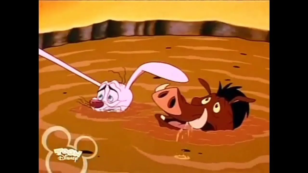 Timon and Pumbaa: Quicksand Scenes