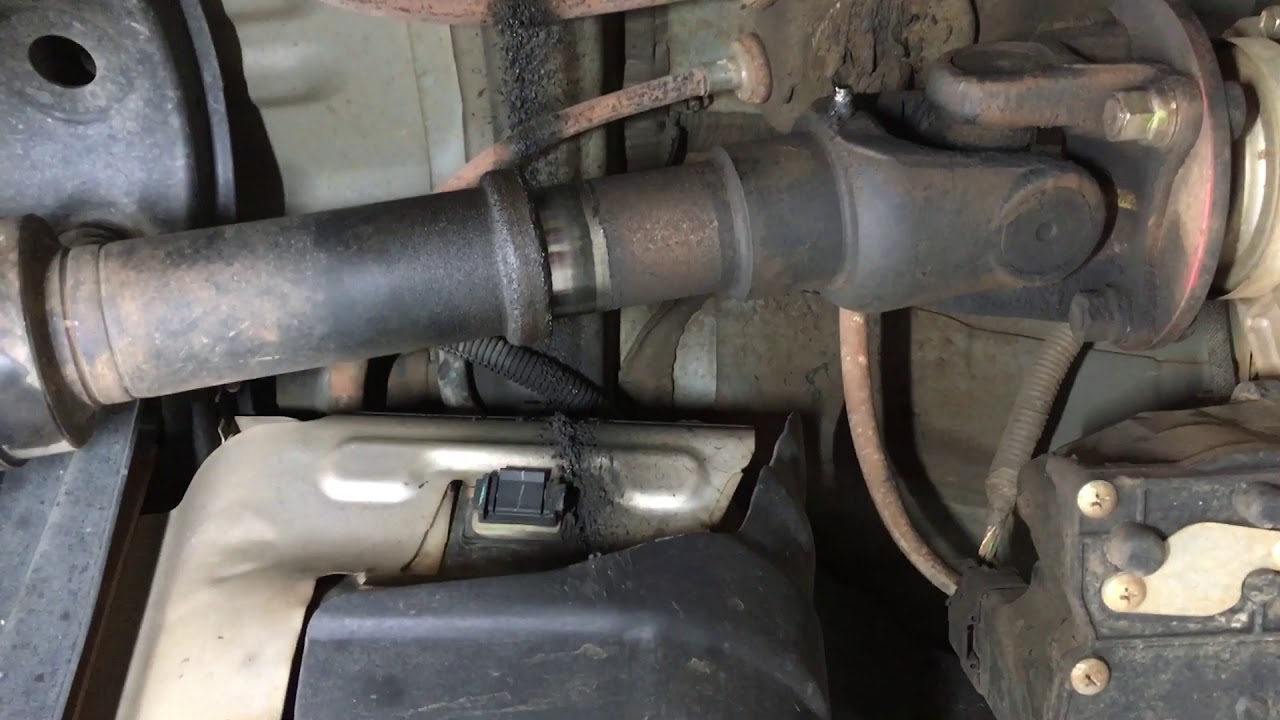 Toyota prado & similar driveline lubrication points service