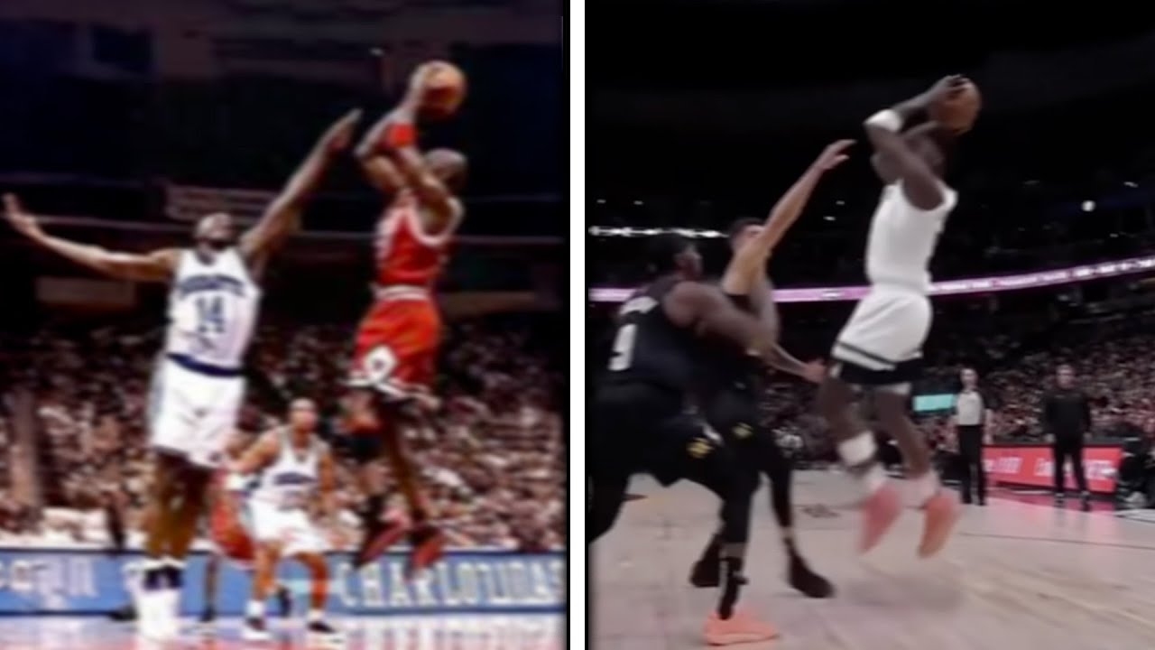 Anthony Edwards playing EXACTLY like Michael Jordan: Identical plays
