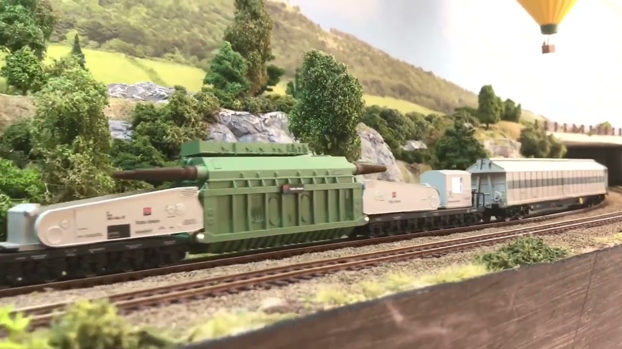 railadventure Züge auf der Anlage, Fahrvideo