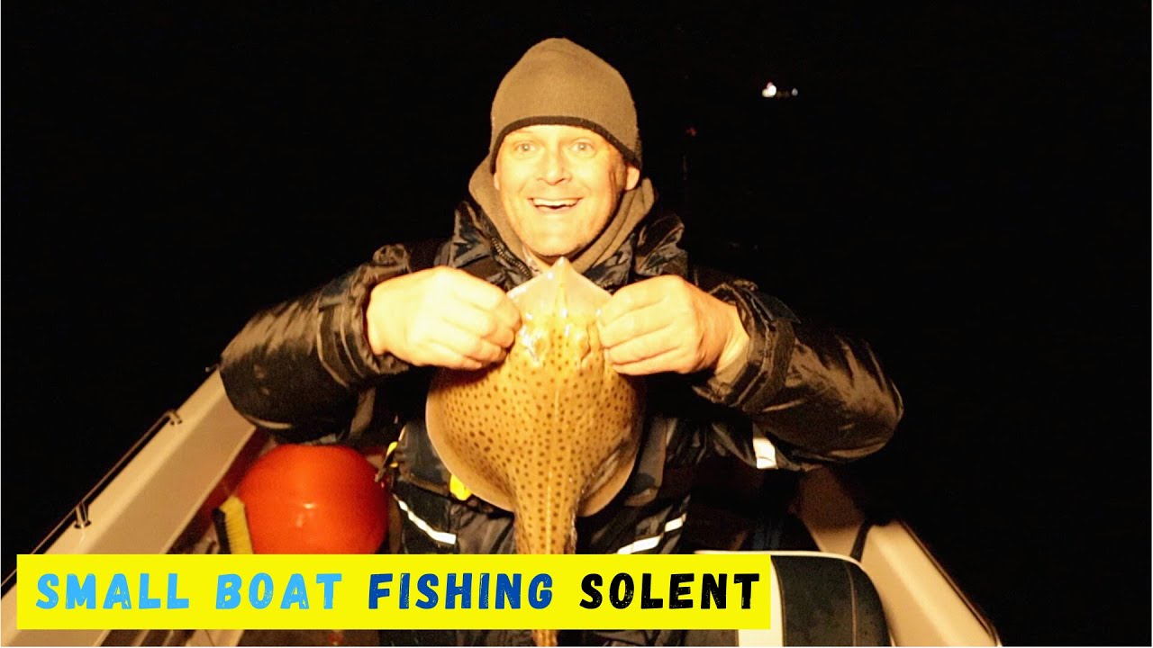 Рыбалка с маломерной лодки – Солент – день и ночь