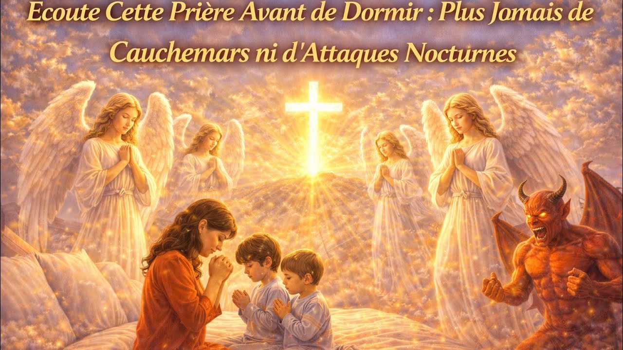 Écoute Cette Prière Avant de Dormir : Plus Jamais de Cauchemars ni d’Attaques Nocturnes