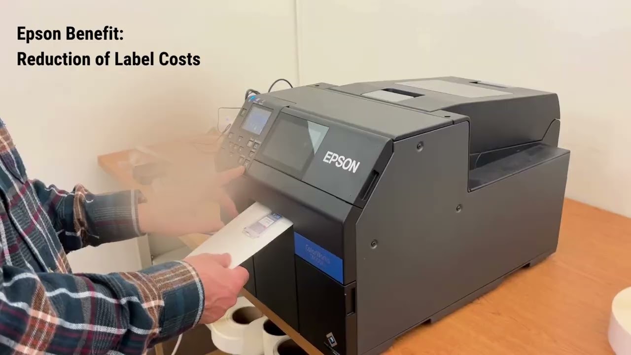 Boosting Efficiency: BluLine’s Labeling Transformation with Epson® C-600