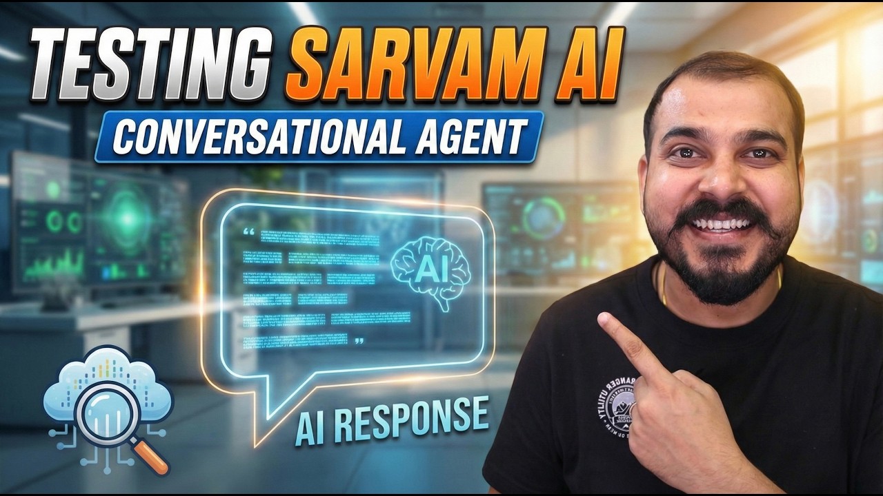 Тестирование диалогового агента Sarvam AI, и это потрясающе!