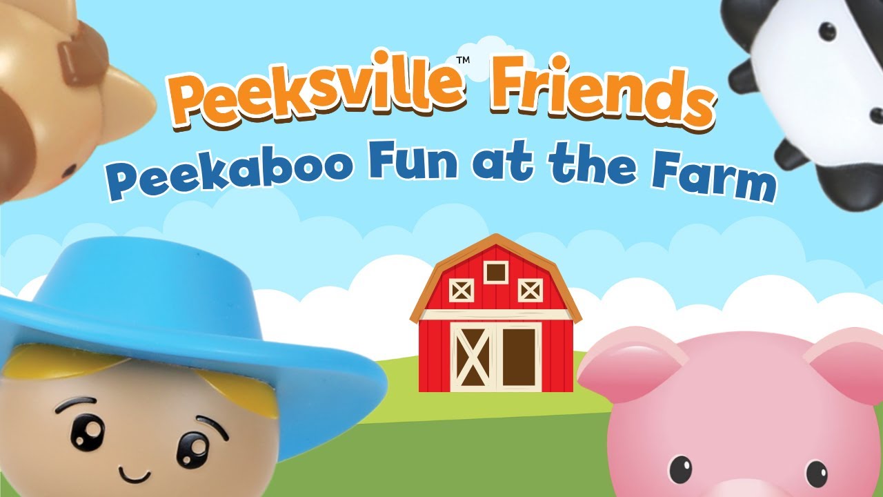 Peekaboo Fun at the Farm | Kids Learn While they Watch! | Learning Resources