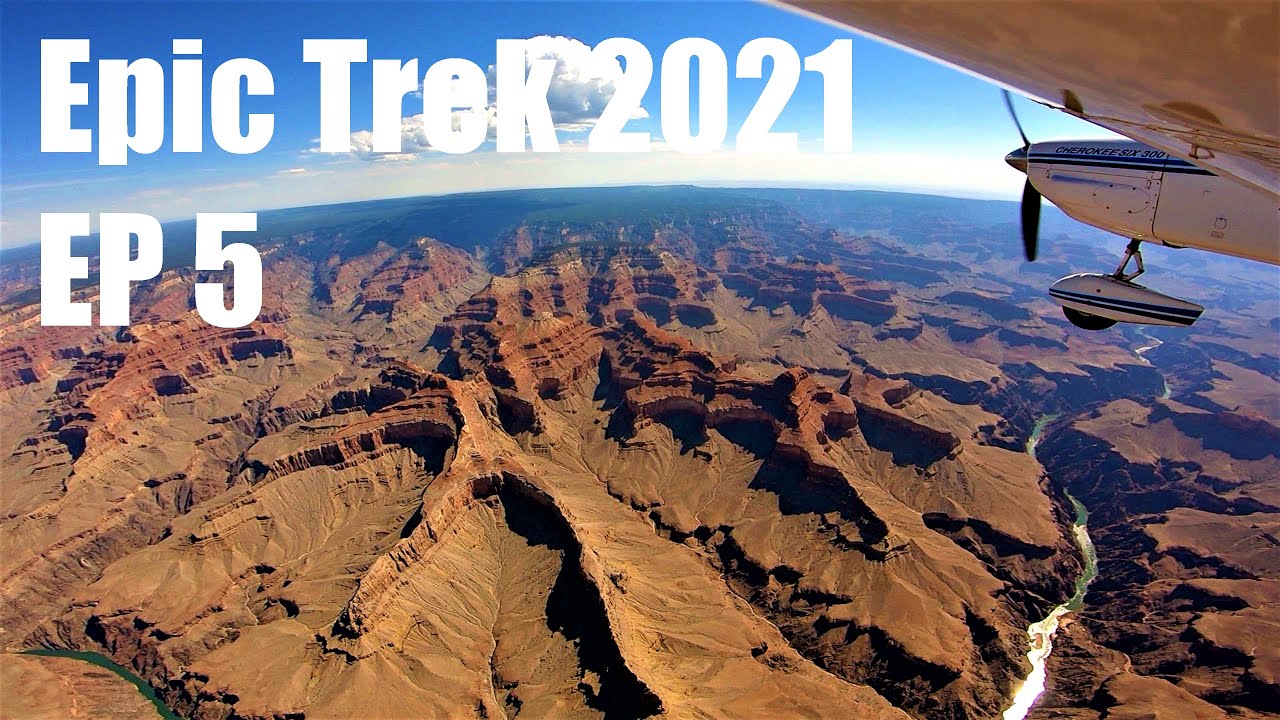 Family Trip Across America in a Piper Cherokee Private Airplane | EP 5 Grand Canyon