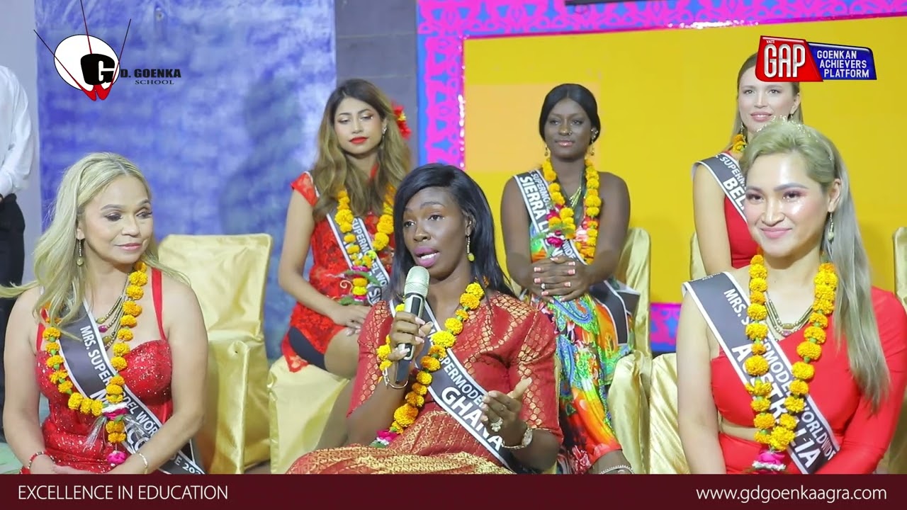 International Supermodels Visit | GD Goenka School Agra | GAP |