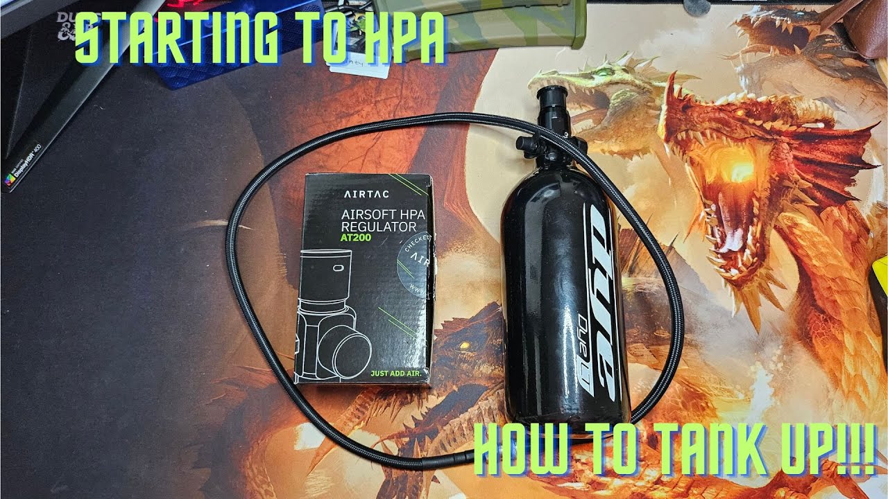Starting to HPA !! pt.1 How to set up a HPA Tank and maintain your kit.